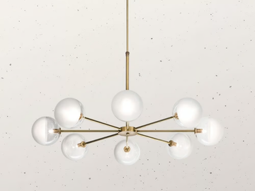 MOLECOLA 275.08 - Brass pendant lamp by Il Fanale - view 2